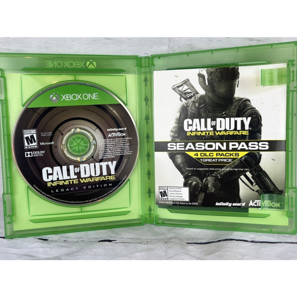 Call of Duty: Infinite Warfare -- Legacy Edition (Microsoft Xbox One, 2016) EUC - Picture 3 of 5